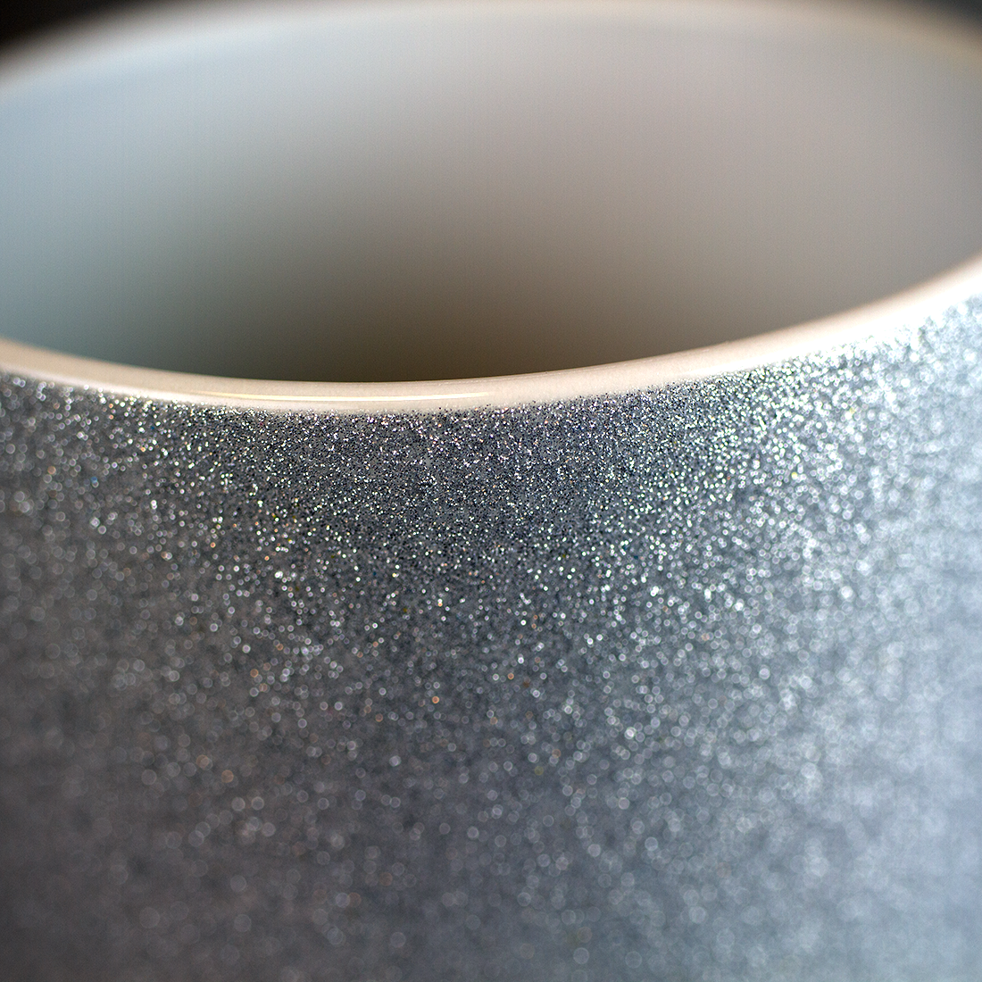 Pearl Coating™ 11oz Sublimation Silver Glitter Mug - Case of 36 - Joto Imaging Supplies Canada
